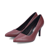 Pantofi Dama Piele Naturala Rieker RIEK 41160 Bordo - imaginea 8