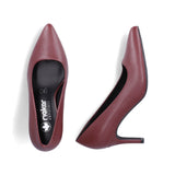 Pantofi Dama Piele Naturala Rieker RIEK 41160 Bordo - imaginea 9
