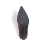 Pantofi Dama Piele Naturala Rieker RIEK 41160 Bordo - imaginea 10
