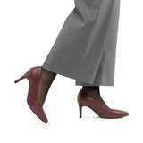 Pantofi Dama Piele Naturala Rieker RIEK 41160 Bordo - imaginea 12