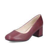 Pantofi Dama Piele Naturala Rieker RIEK 44750 Bordo
