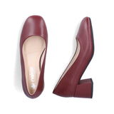 Pantofi Dama Piele Naturala Rieker RIEK 44750 Bordo - imaginea 9