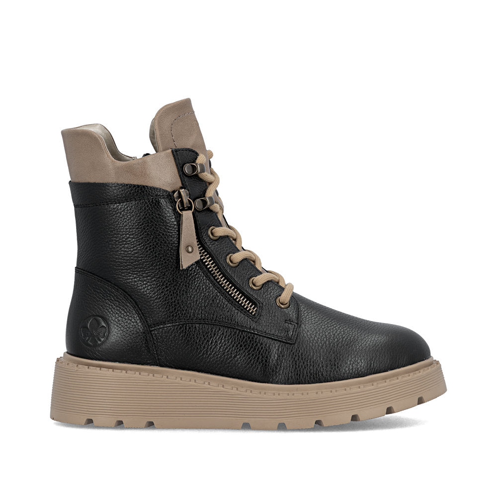 Ghete Dama Piele Naturala Rieker RIEK 70406 - imaginea 5