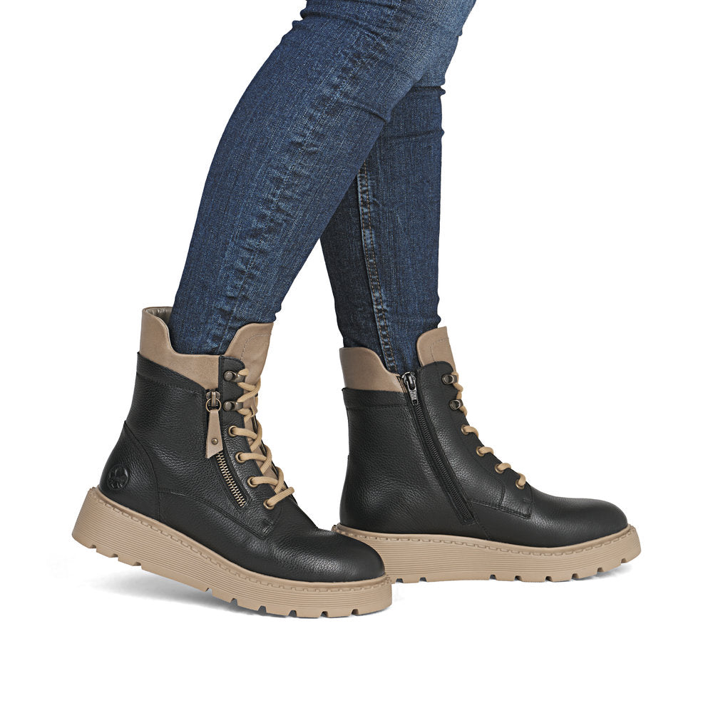 Ghete Dama Piele Naturala Rieker RIEK 70406
