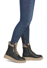 Ghete Dama Piele Naturala Rieker RIEK 70406 - imaginea 2