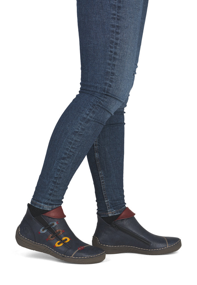 Ghete Dama Rieker RIEK 72581 - imaginea 2