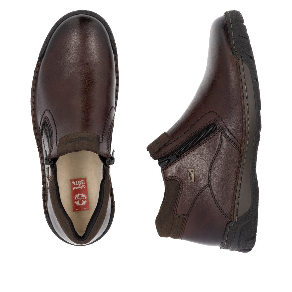 Ghete Barbati Piele Naturala Rieker RIEK B0392 - imaginea 11