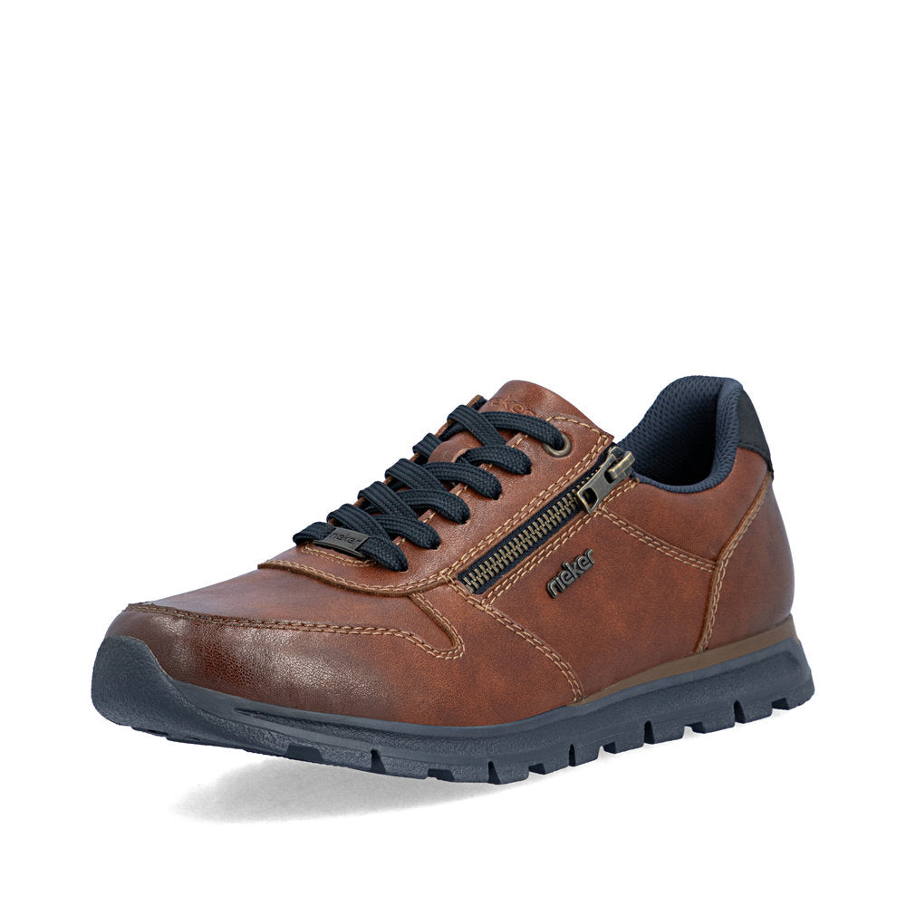 Pantofi Barbati Piele Naturala Rieker RIEK B0513 - imaginea 3