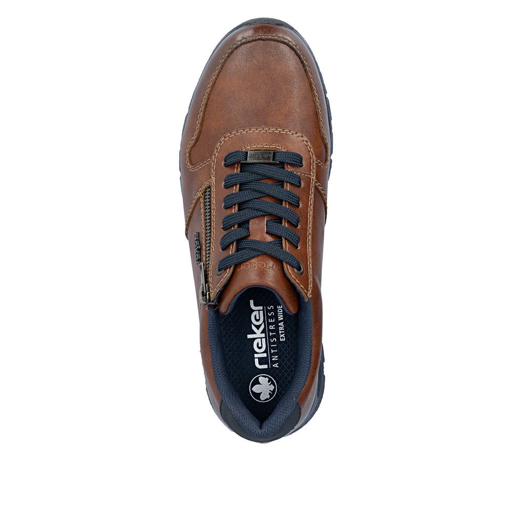 Pantofi Barbati Piele Naturala Rieker RIEK B0513 - imaginea 8