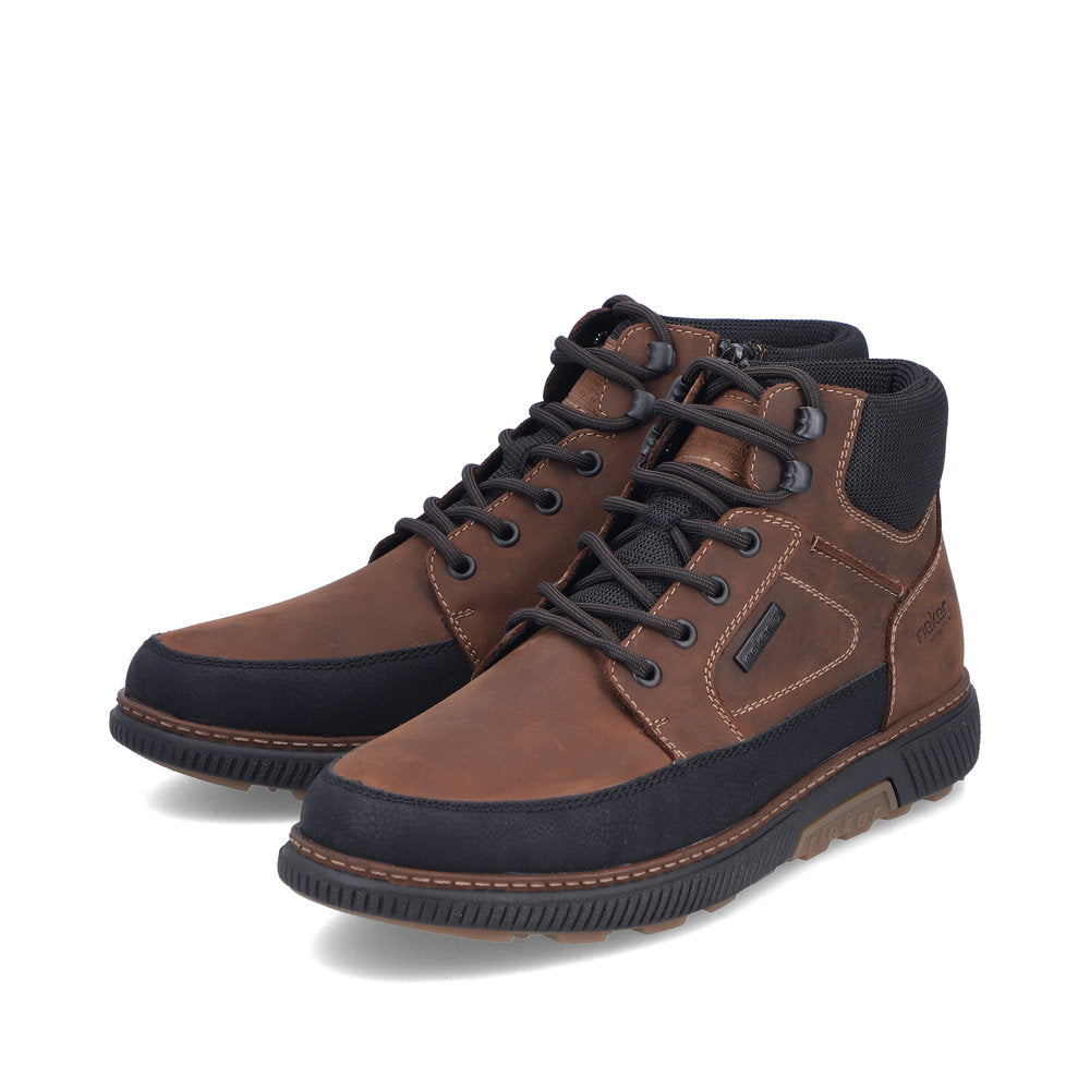 Ghete Barbati Piele Naturala Rieker RIEK B3331 - imaginea 11