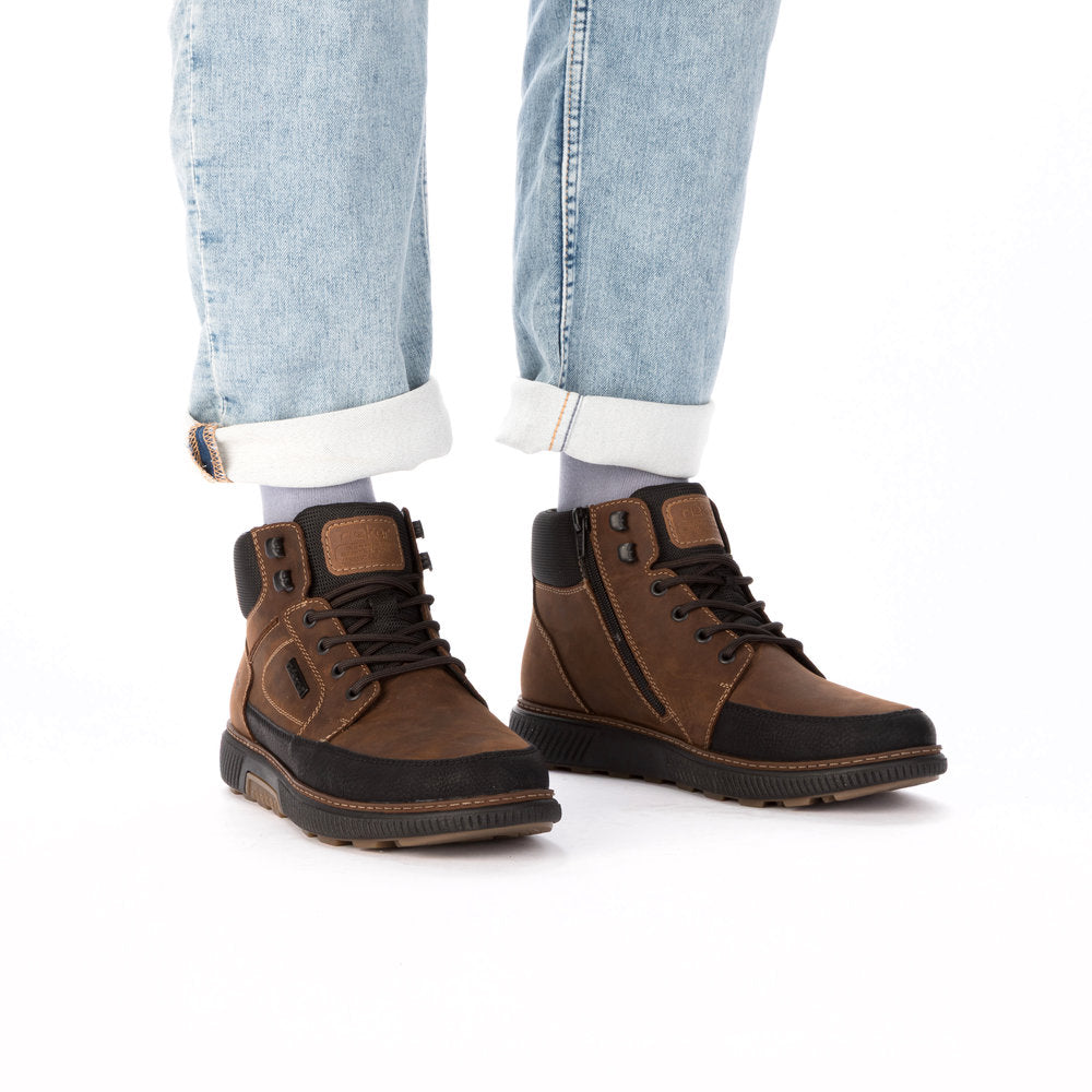 Ghete Barbati Piele Naturala Rieker RIEK B3331 - imaginea 3