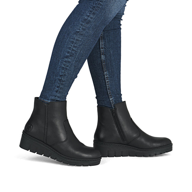 Ghete Dama Piele Naturala Rieker RIEK X9165