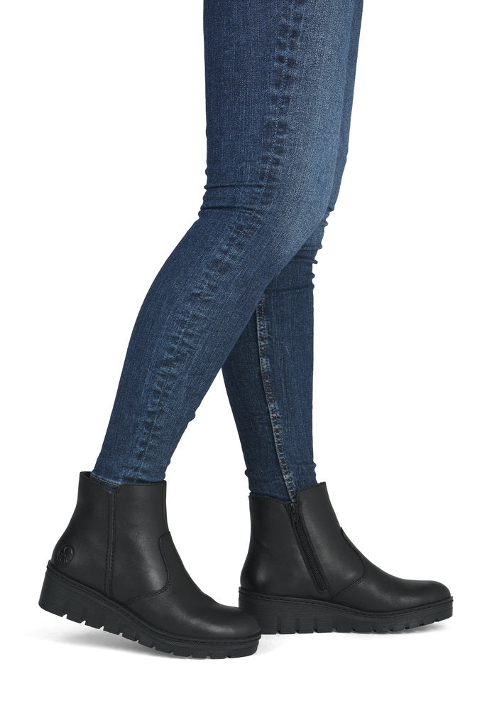 Ghete Dama Piele Naturala Rieker RIEK X9165 - imaginea 2