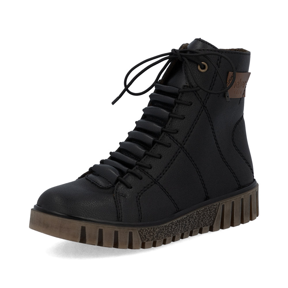 Ghete Dama Piele Naturala Rieker RIEK Y3421 - imaginea 3