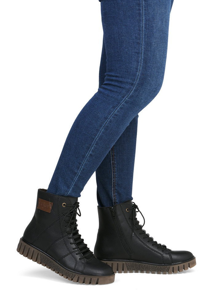 Ghete Dama Piele Naturala Rieker RIEK Y3421 - imaginea 2