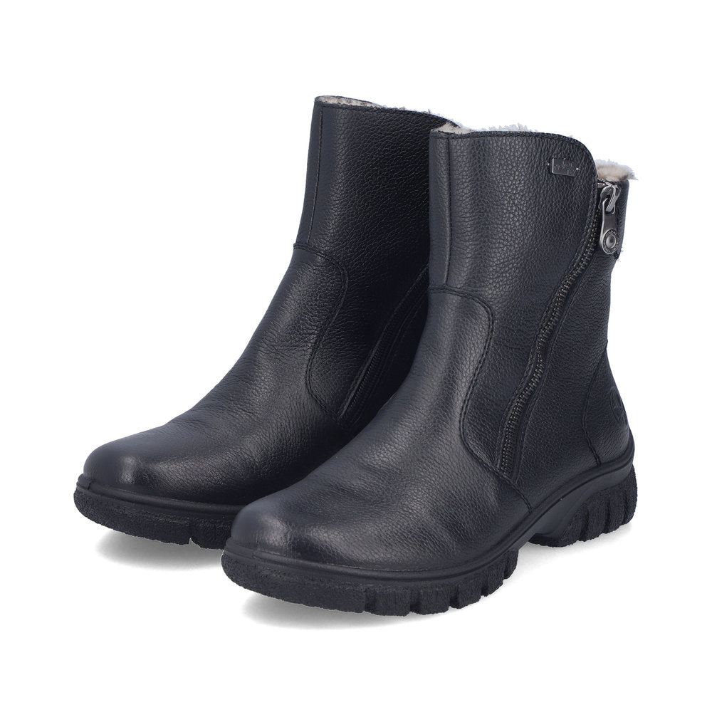 Ghete Dama Piele Naturala Rieker RIEK Z7263 - imaginea 11