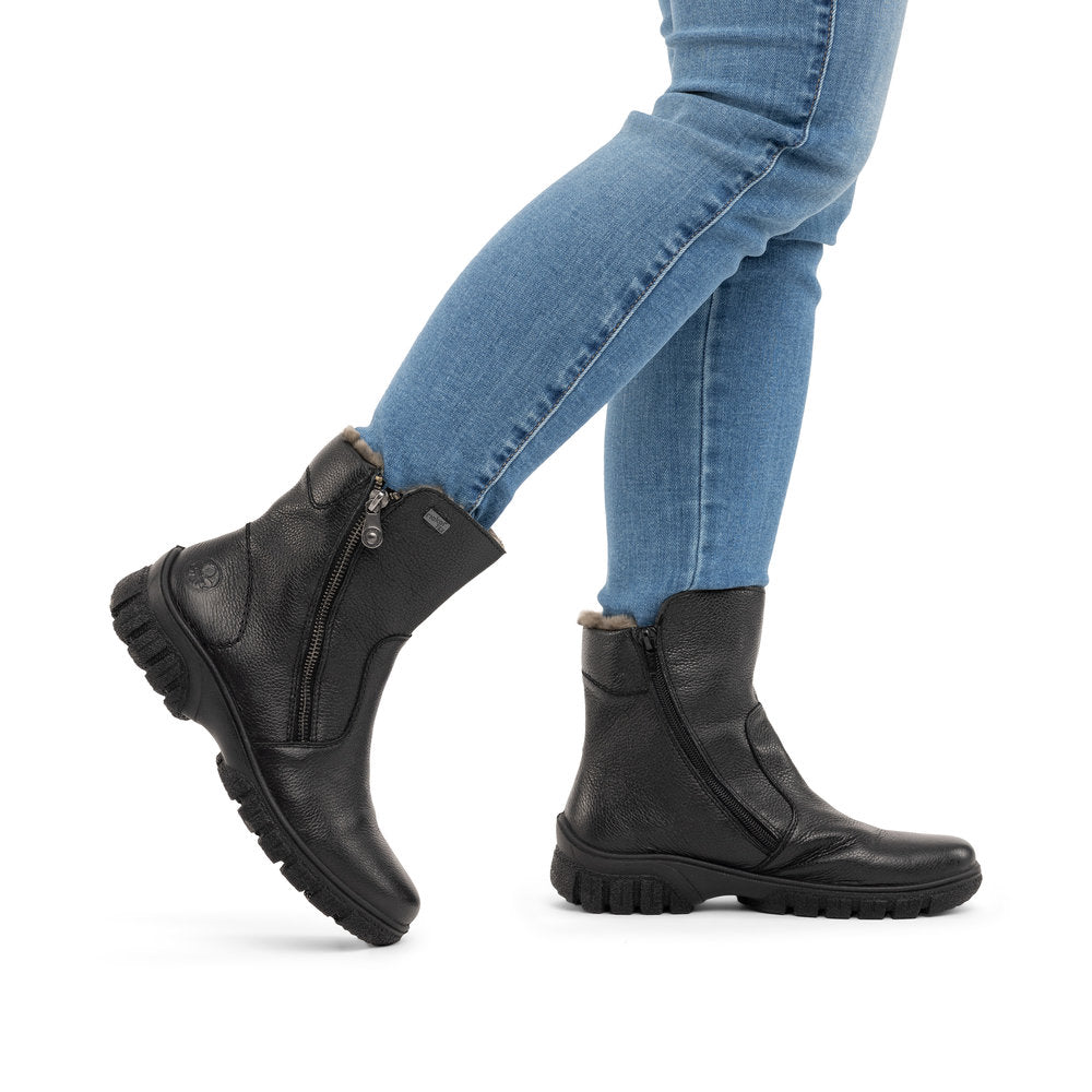 Ghete Dama Piele Naturala Rieker RIEK Z7263