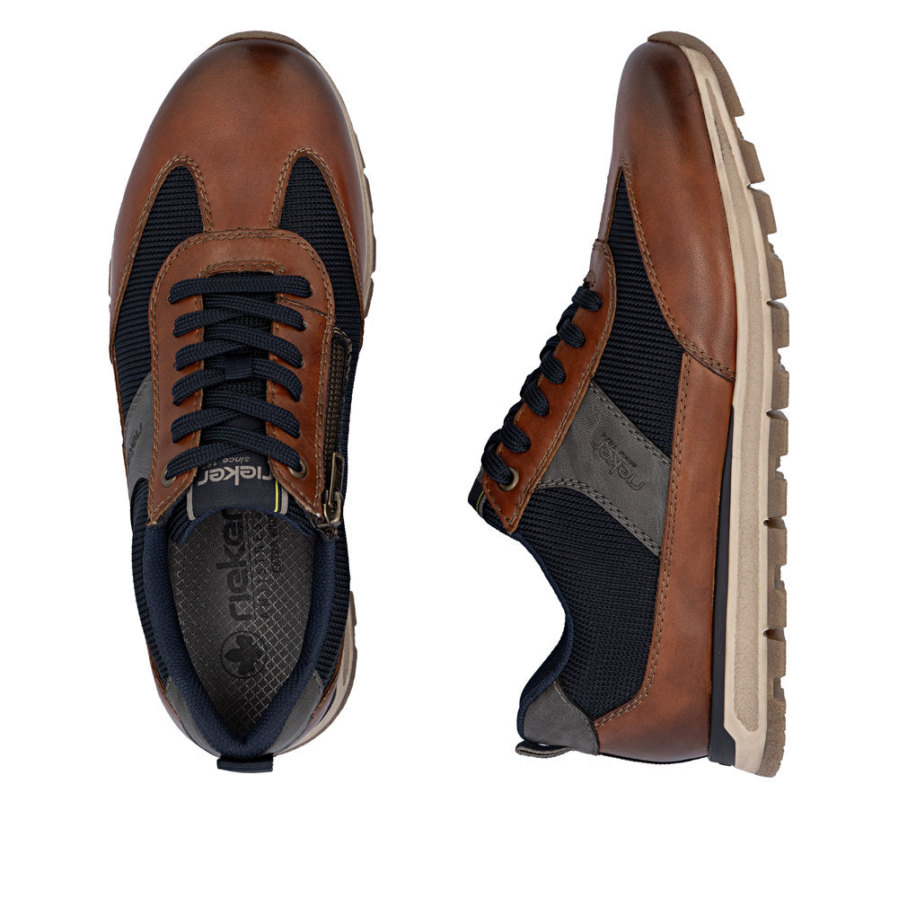 Pantofi Barbati Piele Naturala Rieker RIEK B0507