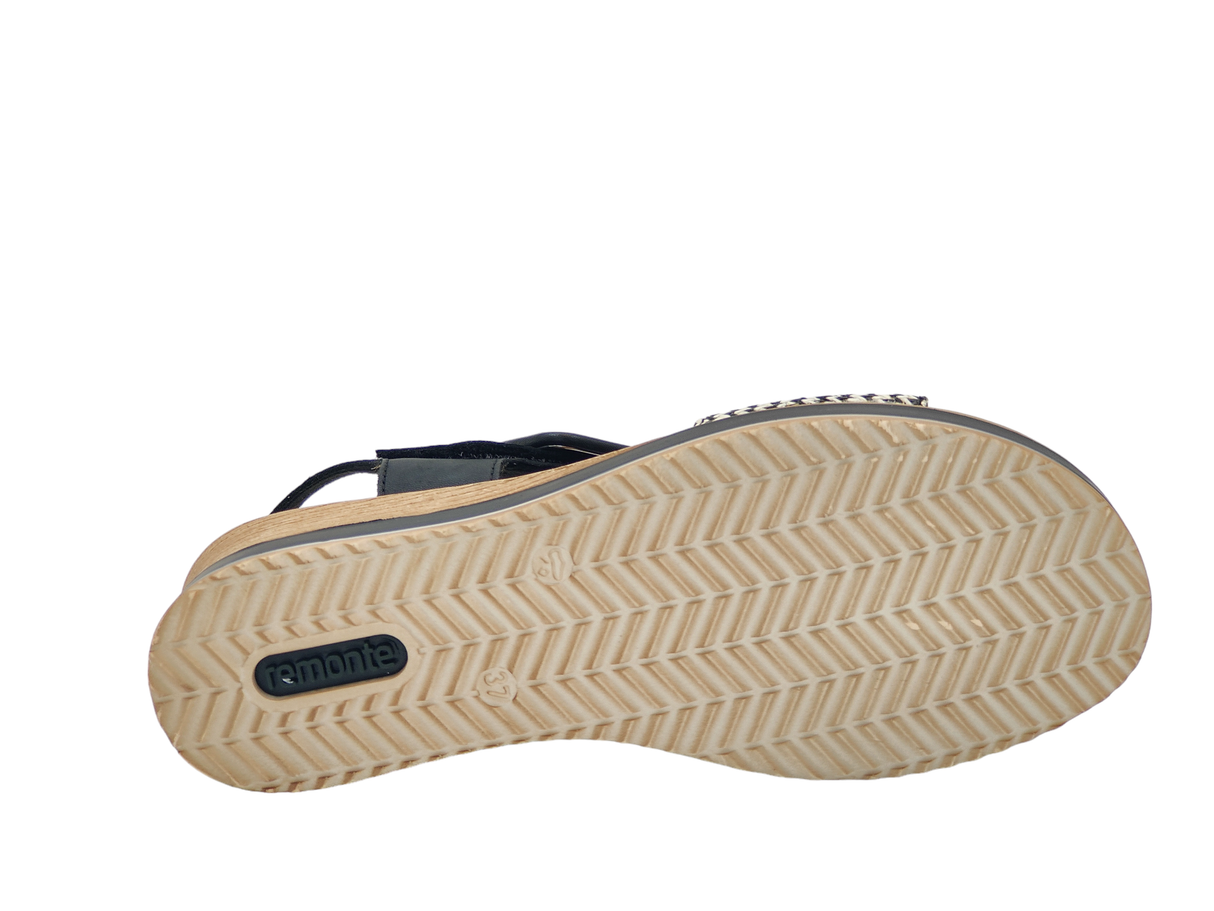 Sandale Dama Piele Naturala Remonte RIEK D6453