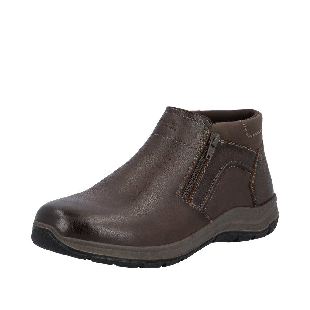 Ghete Barbati Piele Naturala Rieker RIEK 03657 - Rieker - amely.ro