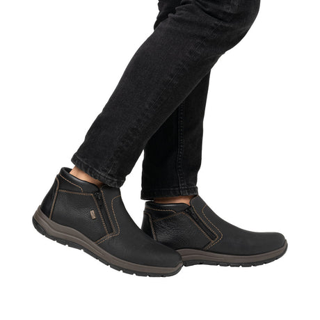 Ghete Barbati Piele Naturala Rieker RIEK 03673 - Rieker - amely.ro