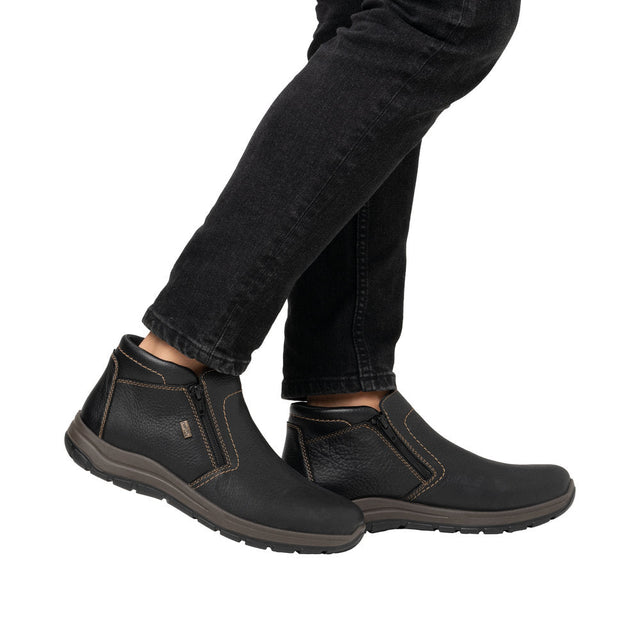 Ghete Barbati Piele Naturala Rieker RIEK 03673 - Rieker - amely.ro