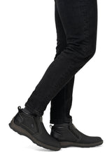 Ghete Barbati Piele Naturala Rieker RIEK 05357 - Rieker - amely.ro