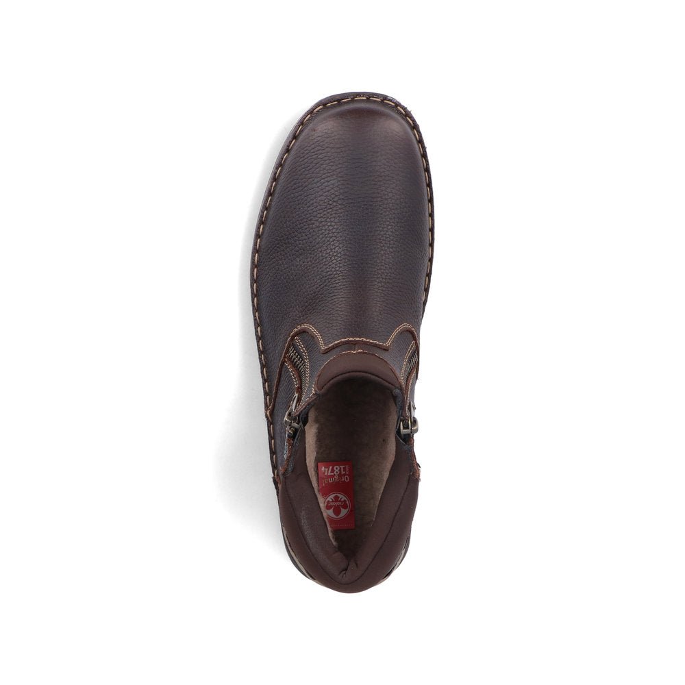 Ghete Barbati Piele Naturala Rieker RIEK 05362 - Rieker - amely.ro