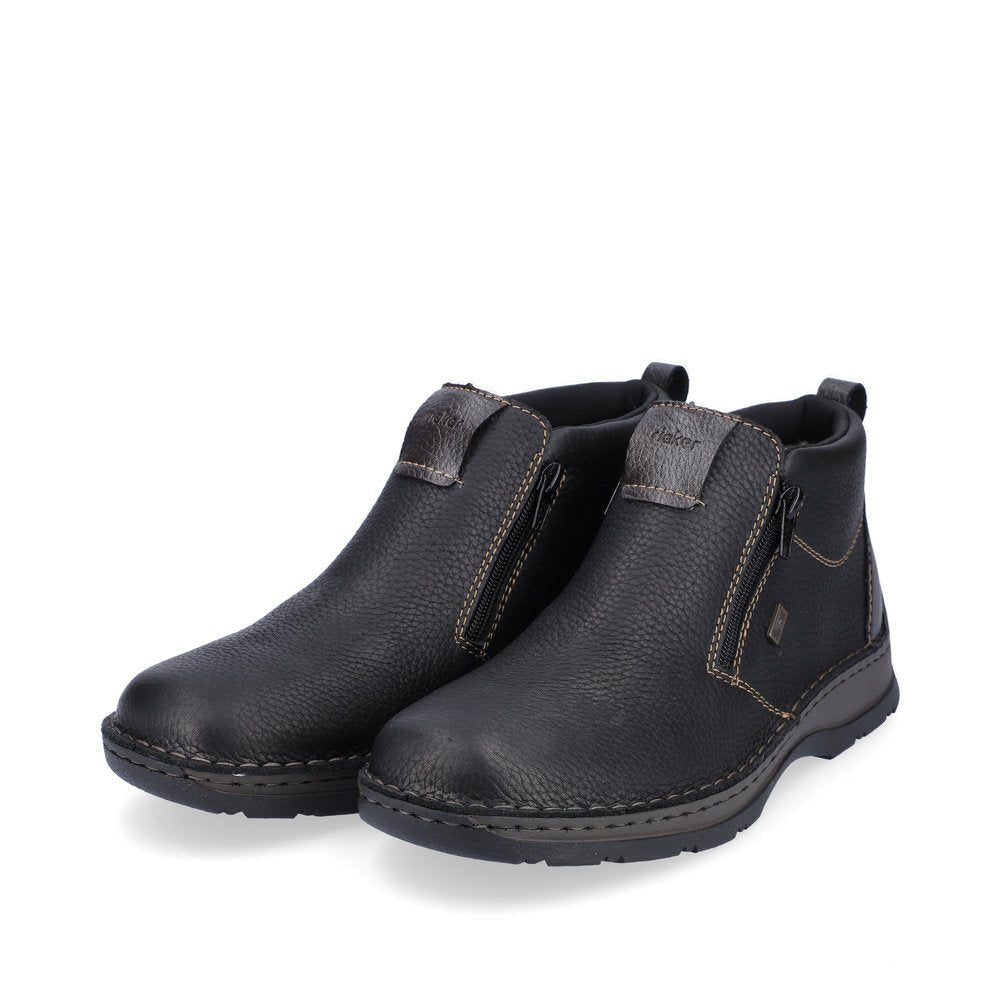 Ghete Barbati Piele Naturala Rieker RIEK 05398 - Rieker - amely.ro