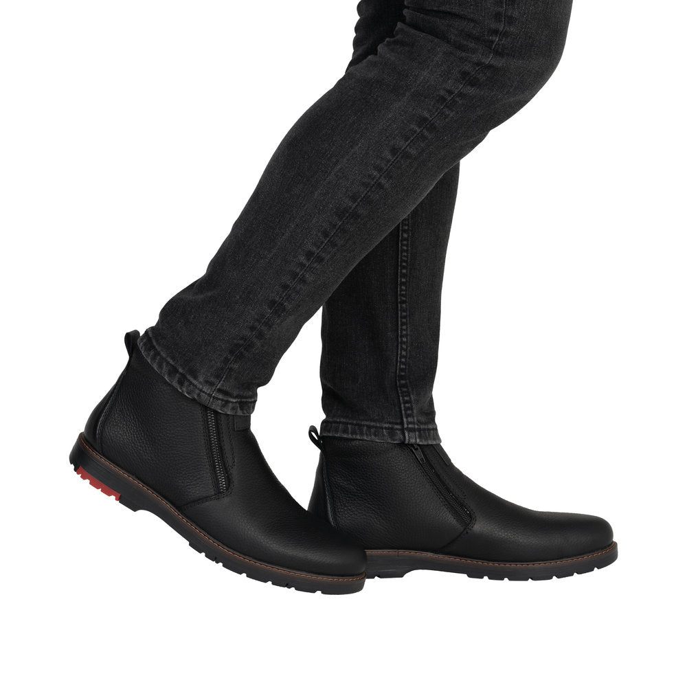 Ghete Barbati Piele Naturala Rieker RIEK 10553 - Rieker - amely.ro