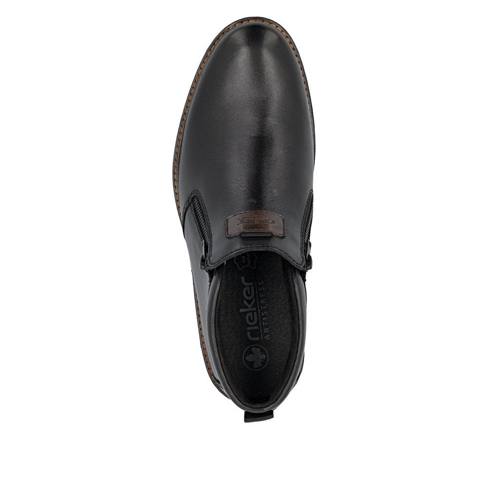 Ghete Barbati Piele Naturala Rieker RIEK 14656 - Rieker - amely.ro
