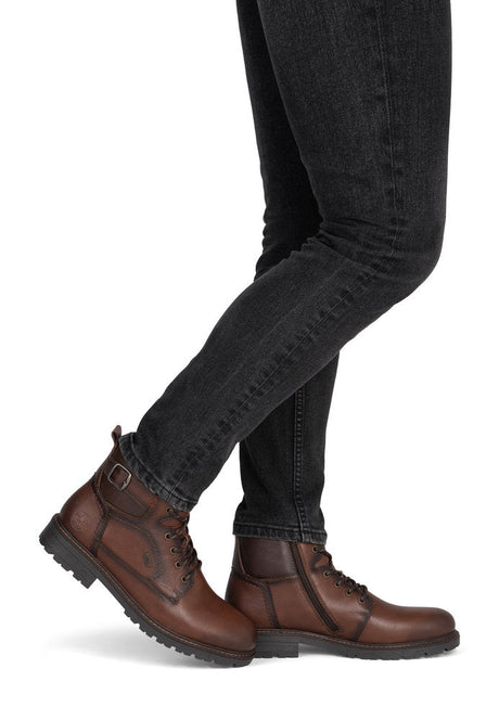 Ghete Barbati Piele Naturala Rieker RIEK 32029 - Rieker - amely.ro