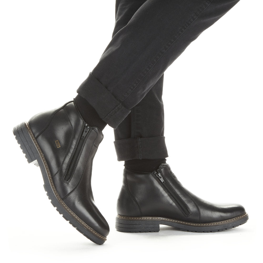 Ghete Barbati Piele Naturala Rieker RIEK 33160 - Rieker - amely.ro
