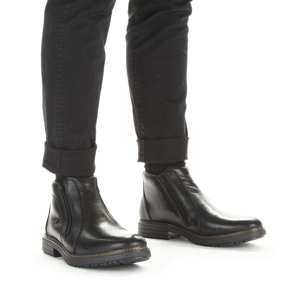 Ghete Barbati Piele Naturala Rieker RIEK 33160 - Rieker - amely.ro