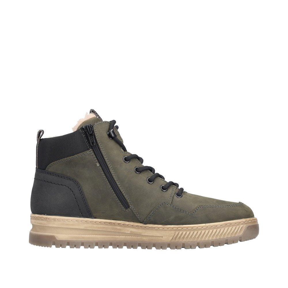 Ghete Barbati Piele Naturala Rieker RIEK 38554 - Rieker - amely.ro