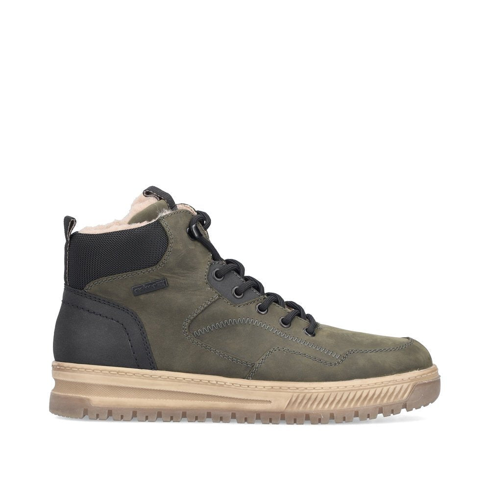 Ghete Barbati Piele Naturala Rieker RIEK 38554 - Rieker - amely.ro
