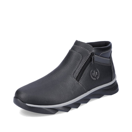 Ghete Barbati Piele Naturala Rieker RIEK B1682 - Rieker - amely.ro