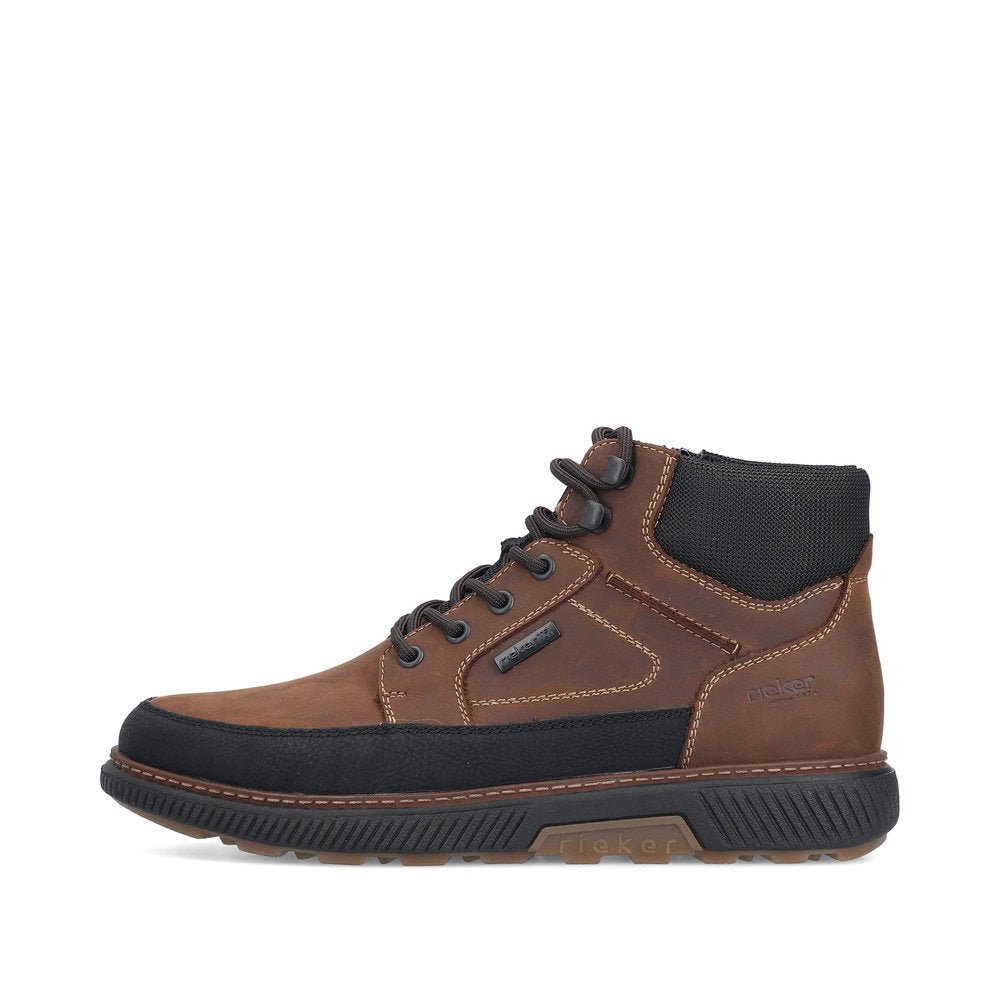 Ghete Barbati Piele Naturala Rieker RIEK B3331 - Rieker - amely.ro