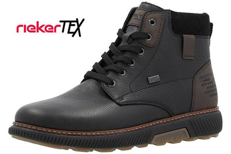 Ghete Barbati Piele Naturala Rieker RIEK B3343 - Rieker - amely.ro