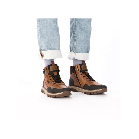 Ghete Barbati Piele Naturala Rieker RIEK B9310 - Rieker - amely.ro