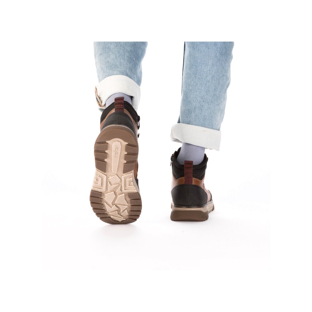 Ghete Barbati Piele Naturala Rieker RIEK B9310 - Rieker - amely.ro