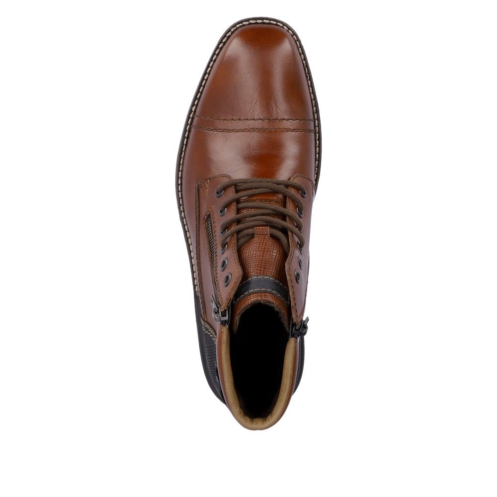 Ghete Barbati Piele Naturala Rieker RIEK F1340 - Rieker - amely.ro