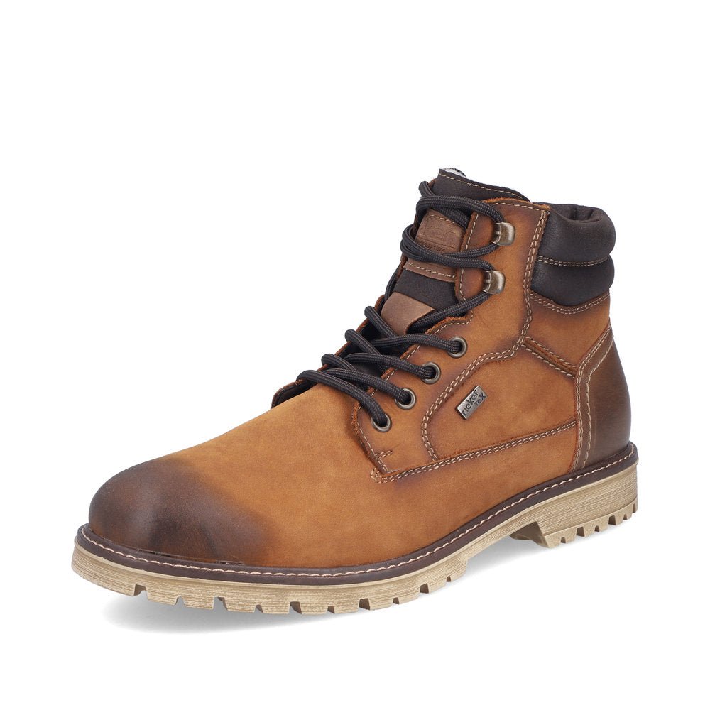 Ghete Barbati Piele Naturala Rieker RIEK F3622 - Rieker - amely.ro