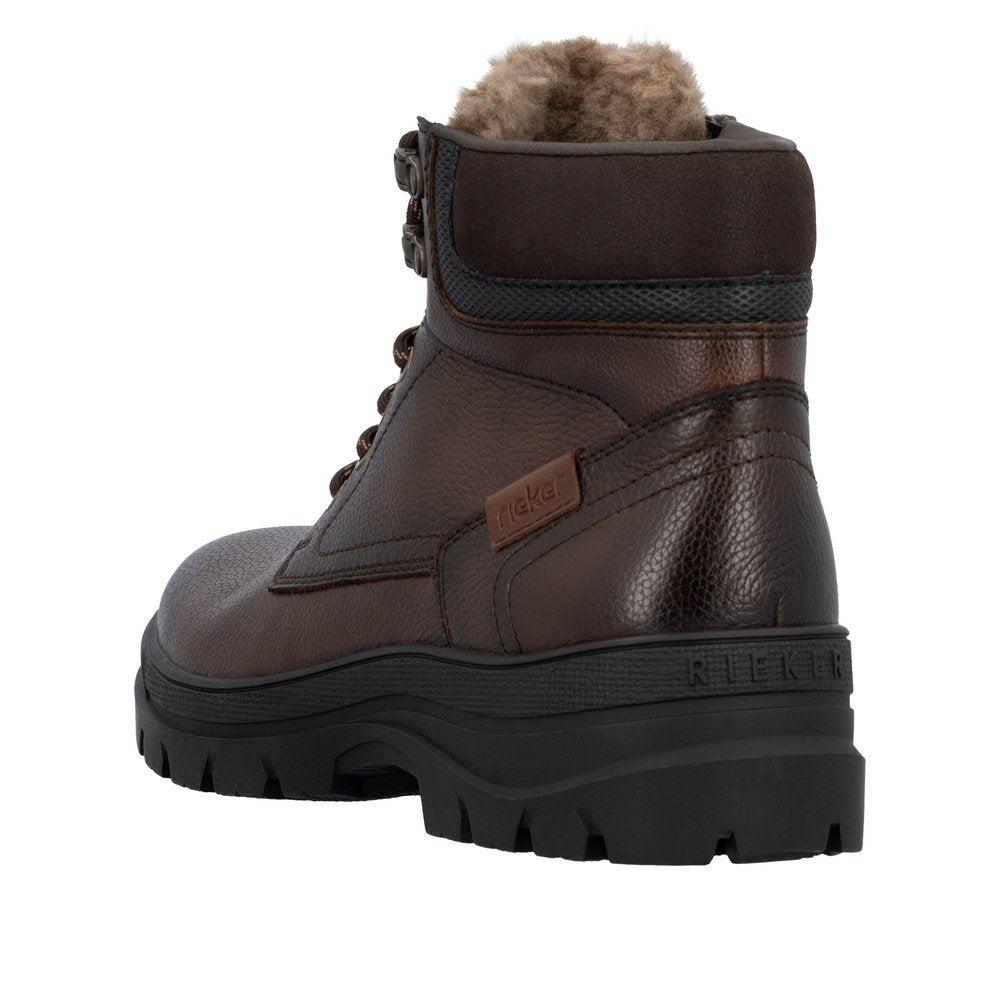 Ghete Barbati Piele Naturala Rieker RIEK F5400 - Rieker - amely.ro