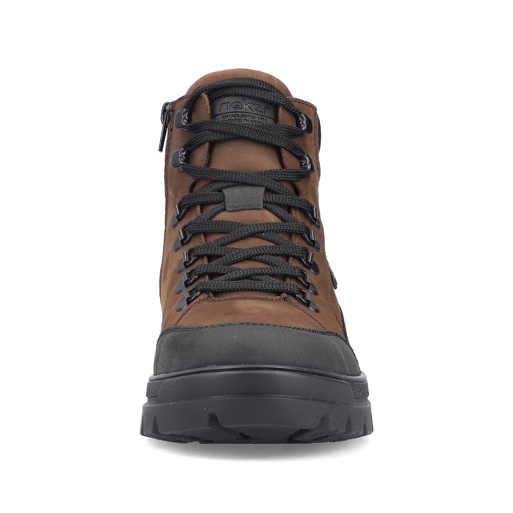 Ghete Barbati Piele Naturala Rieker RIEK F5411 - Rieker - amely.ro