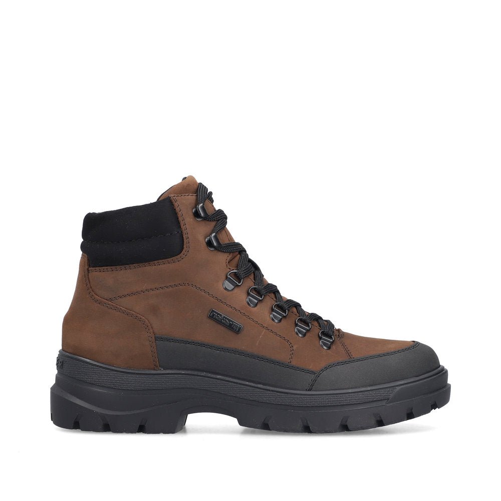 Ghete Barbati Piele Naturala Rieker RIEK F5411 - Rieker - amely.ro