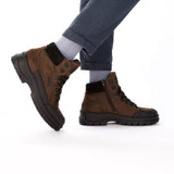 Ghete Barbati Piele Naturala Rieker RIEK F5411 - Rieker - amely.ro
