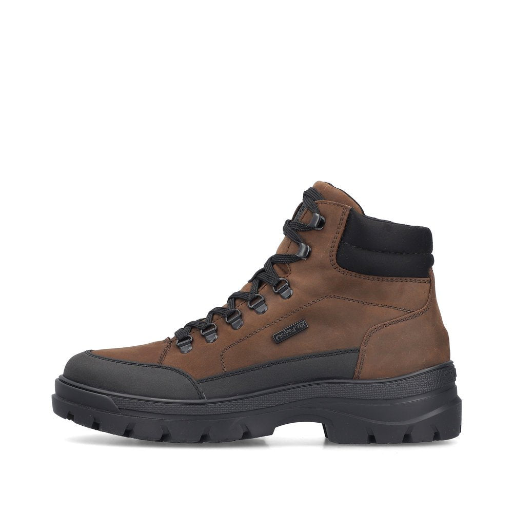 Ghete Barbati Piele Naturala Rieker RIEK F5411 - Rieker - amely.ro