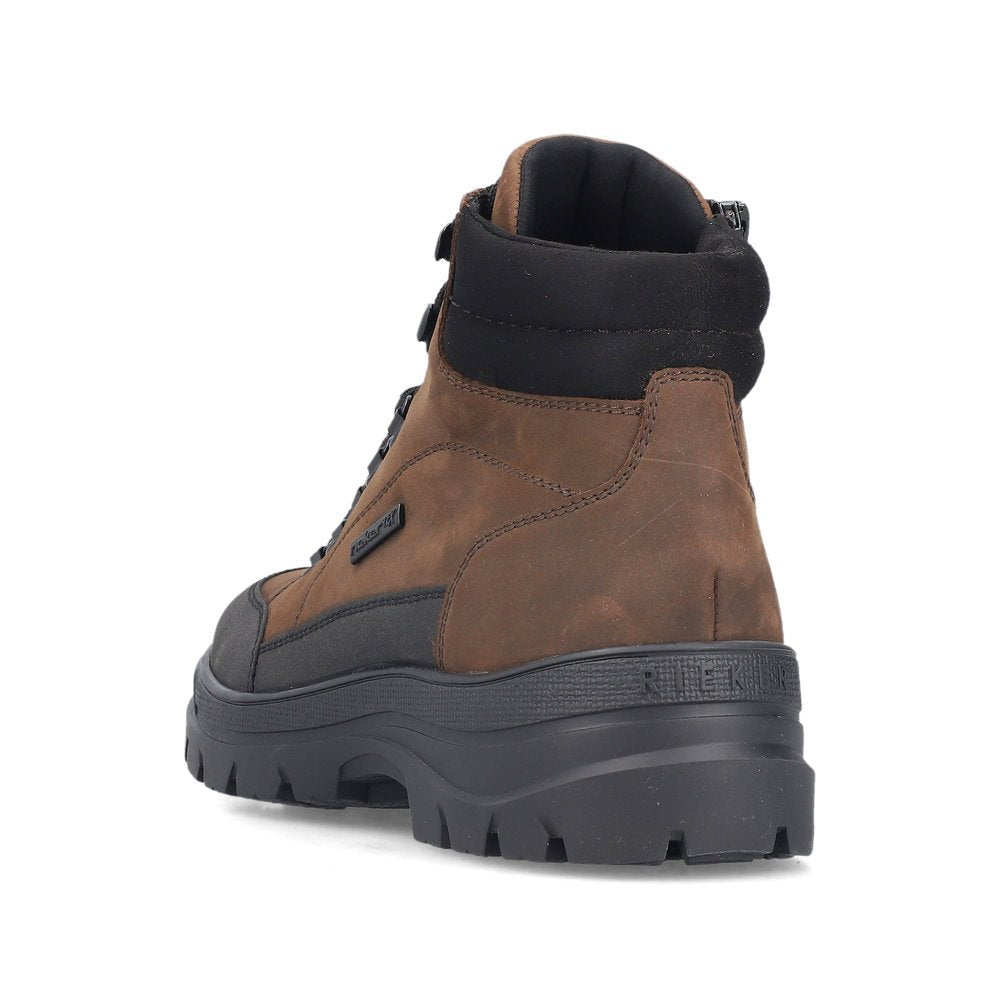 Ghete Barbati Piele Naturala Rieker RIEK F5411 - Rieker - amely.ro