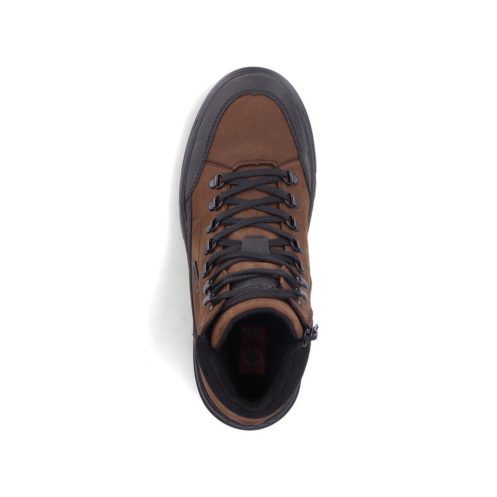 Ghete Barbati Piele Naturala Rieker RIEK F5411 - Rieker - amely.ro